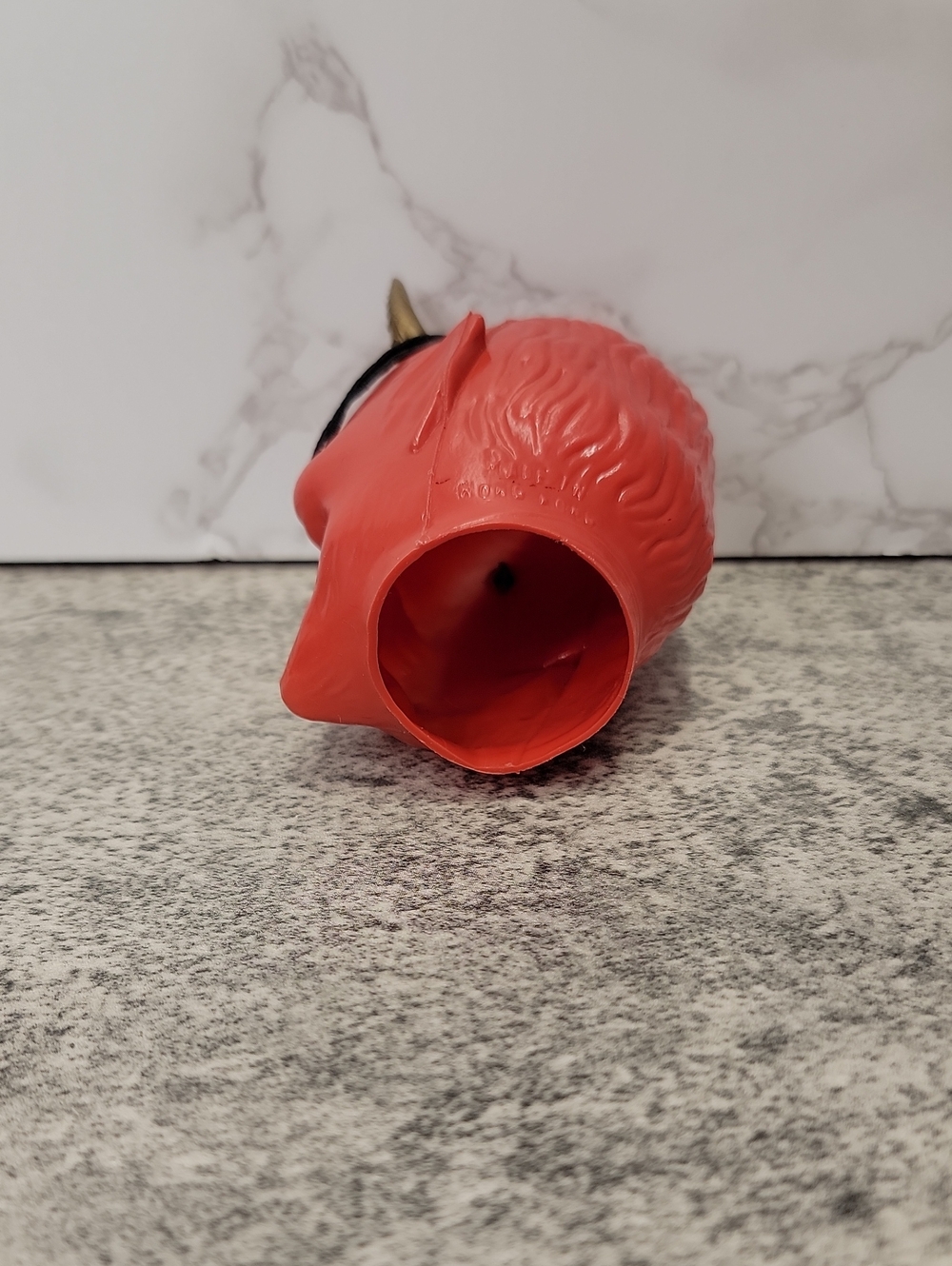 Vintage Hong Kong Plastic Winking Devil Head with Lenticular Eye - Picture 7 of 11